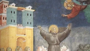 Miniatura: Objawienia św. Franciszka. Co Bóg chciał...