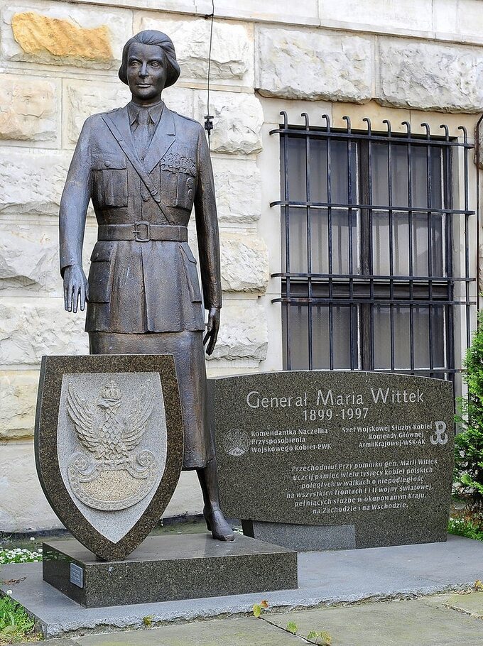 Pomnik gen. Marii Wittek, Warszawa