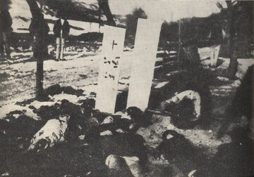 Ofiary "krwawej Wigilii" w&nbsp;Ochotnicy Dolnej, 1944 rok