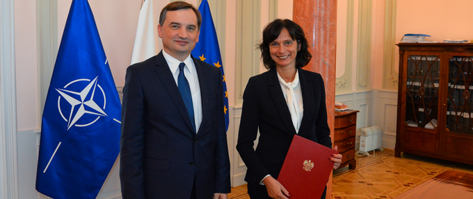 Zbigniew Ziobro i&nbsp;Anna Dalkowska