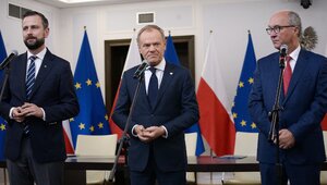 Miniatura: Tusk chce jednej listy koalicji. Sondaż...