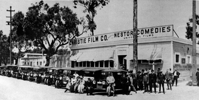 Nestor Studio, pierwsze studio filmowe w Hollywood, 1912 r.