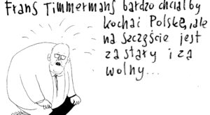 Miniatura: Timmermans chciałby kochać Polskę