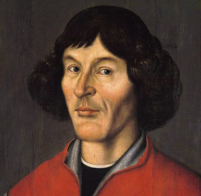 Portret Mikołaja Kopernika z Sali Mieszczańskiej w Ratuszu Staromiejskim w Toruniu