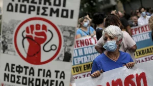 Miniatura: Grecja: Medycy protestowali przeciwko...