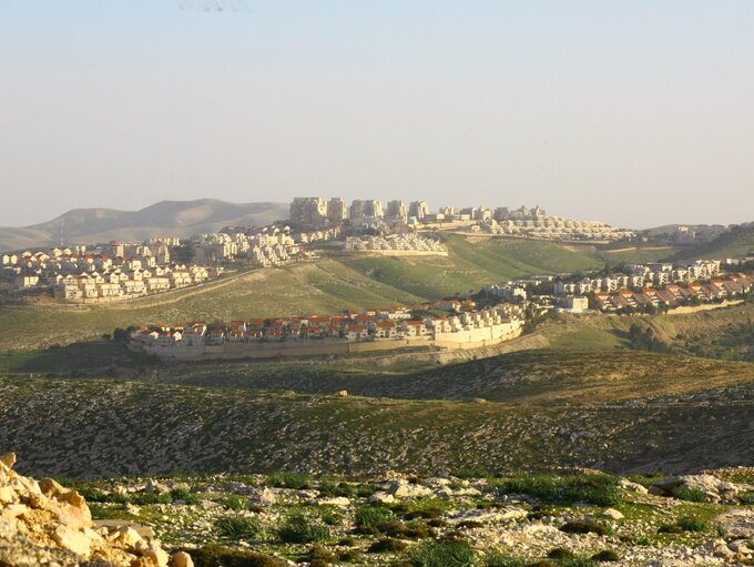 Ma'ale Adumim - żydowskie osiedle na Zachodnim Brzegu
