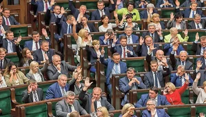 Miniatura: PiS rośnie w siłę, Nowoczesna balansuje na...