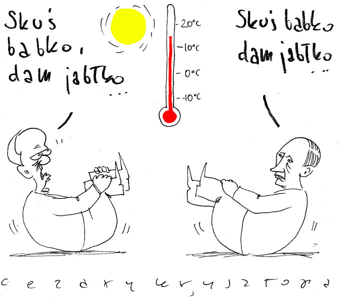 Rysunkowe podsumowanie tygodnia Cezarego Krysztopy