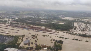 Miniatura: Dramat niedaleko granicy z Polską. Woda...