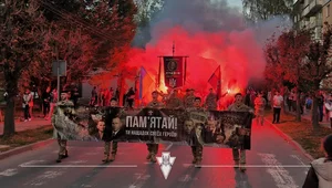 Miniatura: Banderowcy paradowali w Dzień Obrońców...