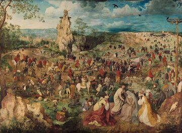 Pieter Bruegel, Droga na&nbsp;Kalwarię