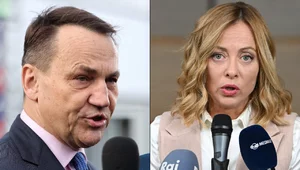 Miniatura: Meloni przekona Trumpa? Sikorski zabrał głos