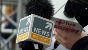Miniatura: Dziennikarz Polsatu pozwolił sobie na zbyt...