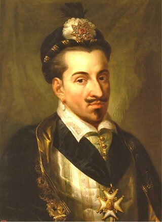 Obraz Marcello Bacciarellego &bdquo;Henryk Walezy&rdquo;