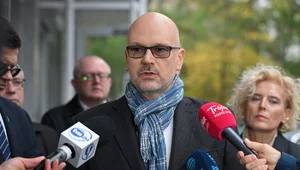 Miniatura: Berek po "ślubowaniu" bez prezydenta:...