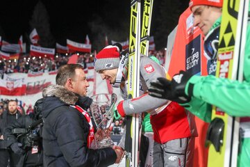 Para prezydencjka na&nbsp;konkursie Pucharu Świata w&nbsp;skokakach narciarskich w&nbsp;Zakopanem