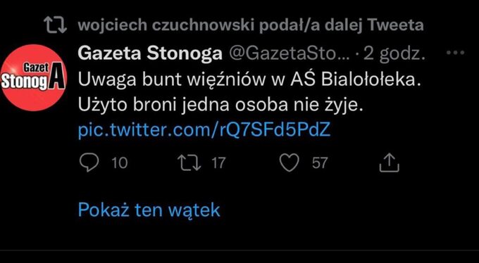 Fake News Zbigniewa Stonogi