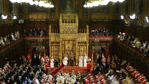 Miniatura: Dwóch członków brytyjskiej Izby Lordów na...