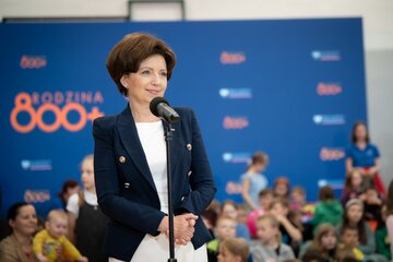 Minister Rodziny i&nbsp;Polityki Społecznej Marlena Maląg