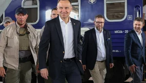 Miniatura: Prezydent Duda przyjechał do Kijowa