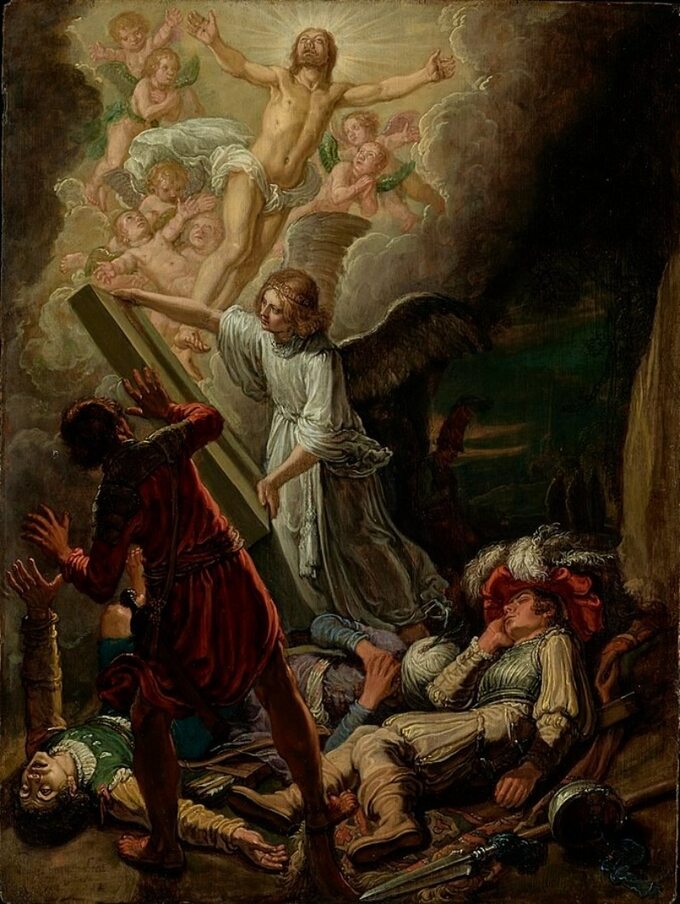 Zmartwychwstanie Jezusa, mal. Pieter Lastman