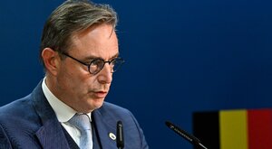 Miniatura: Premier Belgii o Rosji i Ukrainie....