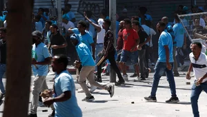 Miniatura: Dantejskie sceny w Tel Awiwie. Co najmniej...