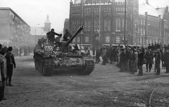 Gdańsk, grudzień 1981. Stan wojenny.