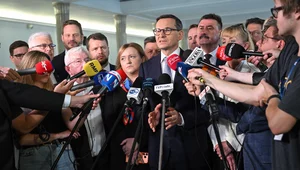 Miniatura: Konferencja Morawieckiego. Były premier...