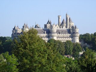 Zamek w Pierrefonds, Francja