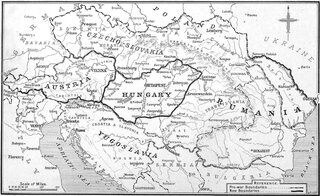 Podział teren&oacute;w po&nbsp;rozpadzie Austro-Węgier, 1919 rok