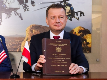 Szef MON zatwierdził umowę offsetową. Chodzi o Apache