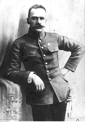 J&oacute;zef Piłsudski w&nbsp;1914&nbsp;r.