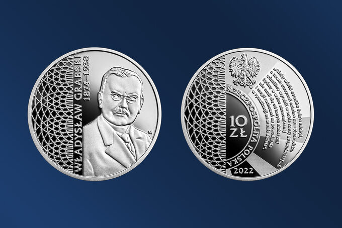 Srebrna moneta poświęcona Władysławowi Grabskiemu otworzy tegoroczny cykl emisji NBP z serii „Wielcy polscy ekonomiści”