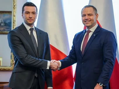 Miniatura: "To zaszczyt spotkać prezydenta Polski"....