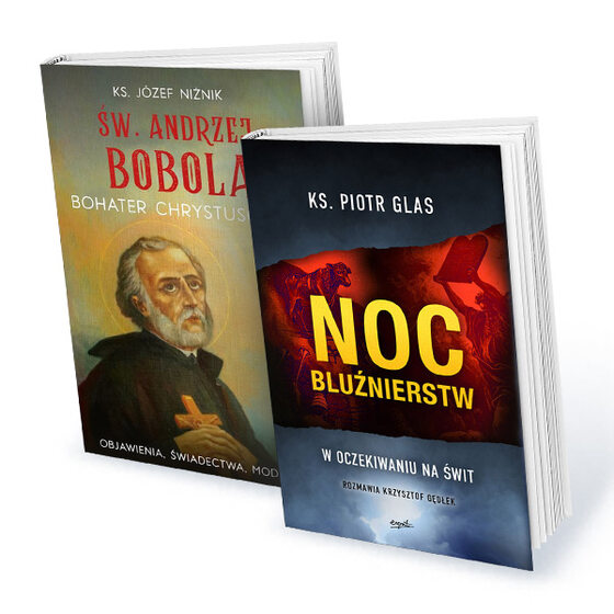 Półroczna subskrypcja tygodnika Do Rzeczy z prezentami Ks. Piotr Glas: „Noc bluźnierstw” i Ks. Józef Niżnik: „Św. Andrzej Bobola”