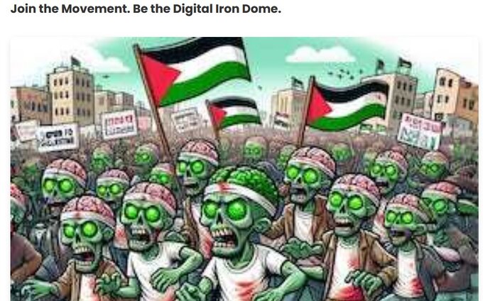 Grafika z Digital Iron Dome