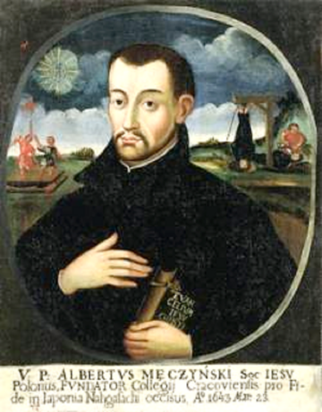 Wojciech Męciński na&nbsp;obrazie z&nbsp;epoki