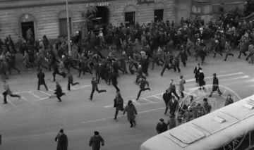 Warszawa. Marzec 1968. Protesty student&oacute;w