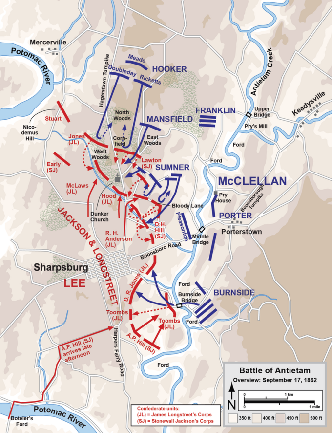 Bitwa nad Antietam.