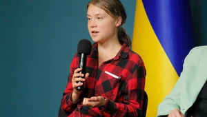 Miniatura: Thunberg spotkała się z Zełenskim. "Musimy...