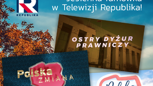 Już od czwartku 1 października startuje jesienna ramówka TV Republika....
