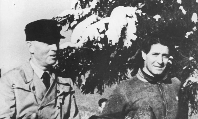 Ion Antonescu i Corneliu Codreanu, 1935 r.