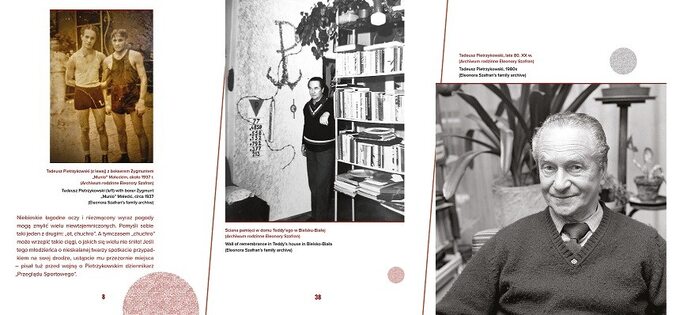 Fragment broszury IPN autorstwa Marcina Marczaka pt. Bohater z ringu Auschwitz: Tadeusz Pietrzykowski - Teddy. Żołnierz. Bohater. Mistrz