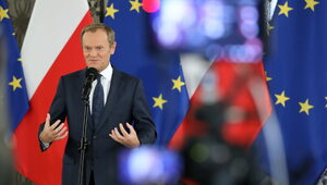 Miniatura: "Jesteś taki kozak...". Tusk wyjaśnił,...