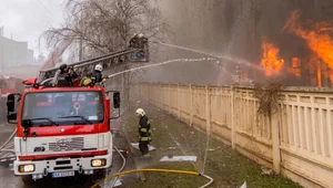 Miniatura: Rosyjskie drony uderzyły w przedszkole....