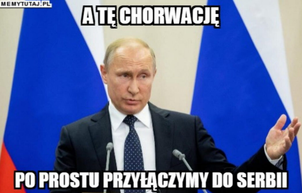 Rosja przegrała z Chorwacją. Memy 