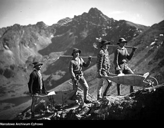 Budowa kolei na&nbsp;Kasprowy Wierch