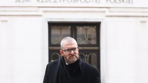 Miniatura: Protest przeciwko Chanuce w Sejmie....