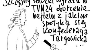 Miniatura: Szczęsny Potocki w TVN24